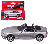 Welly Машинка BMW Z4 Convertible 42328CW серебристый